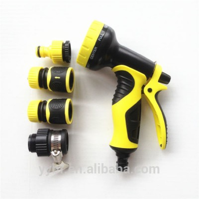 Most popular 9 patterns garden hose spray nozzle for car washing