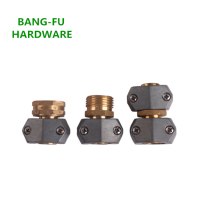 Bangfu  Heavy Duty Brass hose mender set