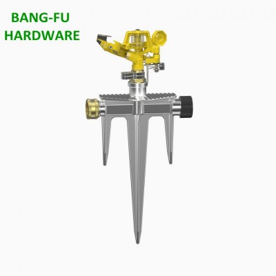 Metal Lawn Sprinkler Zinc Alloy Home Garden Sprinkler for Irrigation