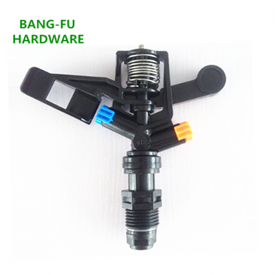 Bangfu 1/2inch Heavy Duty Plastic Impact Head Sprinkler 25-360 Degree