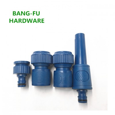 Bangfu best sell plastic garden twist hose nozzle set