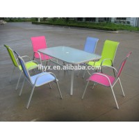 promotion alfresco sling furniture set,garden set,garden chairs set