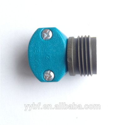 Garden watering fitting plastic male hose coupling